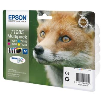 Epson T1285 Pack Tintas tricolor + negro