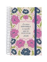 Agenda Finocam Espiral Trendy Design Collection Ene-dic 2026 E5 - 117x181 Mm 1 Día Página Imposible Español
