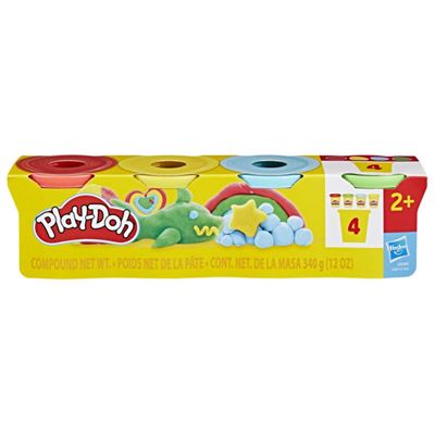 Play-doh pack de 4 botes varios modelos
