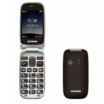 Teléfono móvil Telefunken S560 Negro