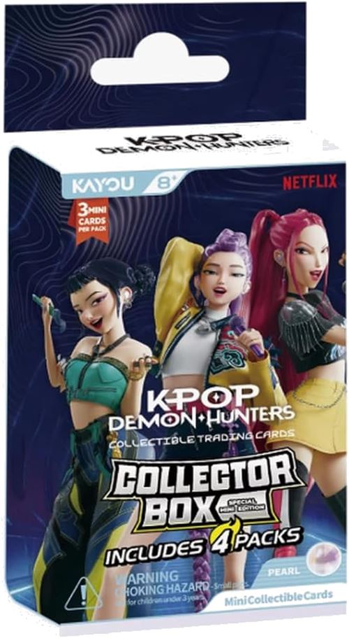 Bundle 4 sobres k-pop demon hunters mini edition