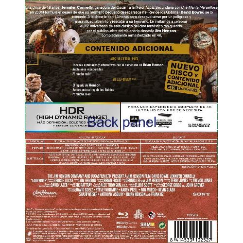 Dentro Del Laberinto (4K Ultra HD) [Blu-ray]