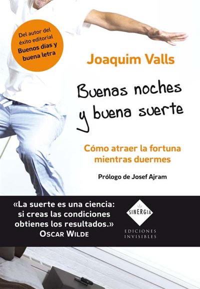 Buenas Noches Y suerte atraer la fortuna mientras duermes 3 sinergia libro de joaquim valls morato tapa blanda