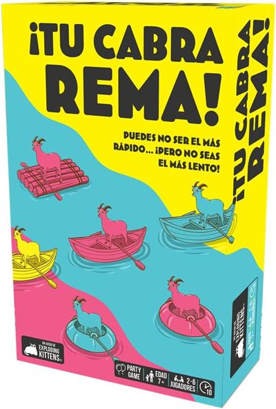Juego de mesa ¡tu cabra rema!