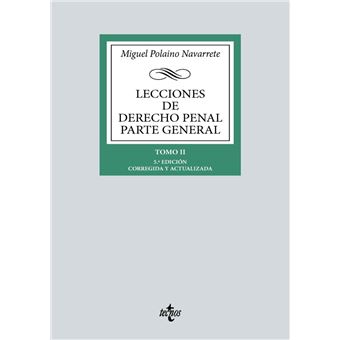 Lecciones de Derecho Penal Parte general