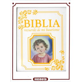 Biblia recuerdo de mi bautismo