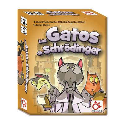 Juego de cartas los gatos de schrödinger