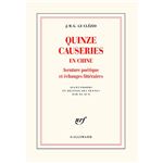 Quinze causeries en chine
