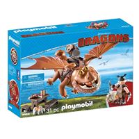 Playmobil Cómo entrenar a tu dragón Barrilete y Patapez