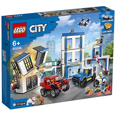 Lego City Comisaría de policía 60246 edad 6 743 piezas juego incluye celda juguete niños y partir años