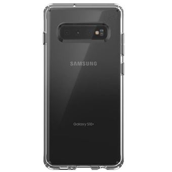 Funda Speck Presidio Stay Clear Transparente para Samsung Galaxy S10+