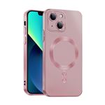 Funda 4-ok Metal MagSafe Rosa para iPhone 14