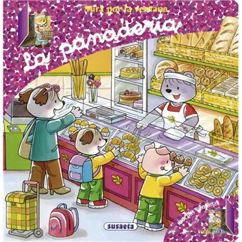 Panaderia, la-mira por la ventana