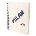 Milan Cuaderno A4 Td Cuadricula 120 H 430 Beige