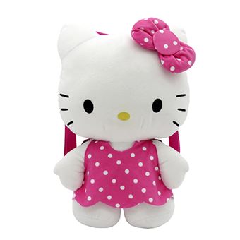 CyP Mochila peluche Hello Kitty Rosa - 1