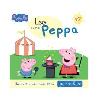 Leo con Peppa 2 - Un cuento para cada letra - P, M, L, S