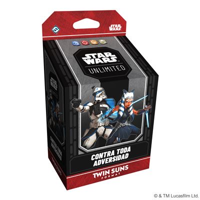 Star wars unlimited twin suns contra toda adversidad ahsoka y capt rex