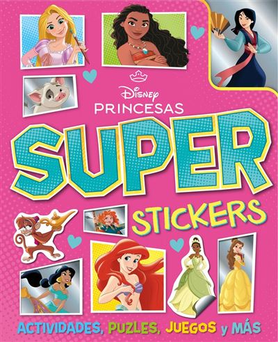 Libros Disney Princesas. Superstickers - Disney (Autor)