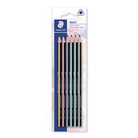Set de 6 lápices pastel Noris Staedtler HB