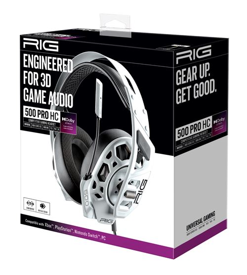  RIG Auriculares Dolby Atmos 500 PRO HA para PC : Videojuegos