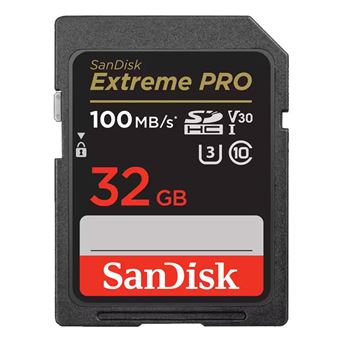 Tarjeta de memoria SD Sandisk Extreme Pro 32GB