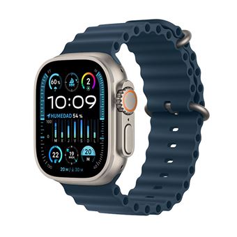 Apple Watch Ultra 2 49mm LTE Caja de Titanio y correa Ocean Azul