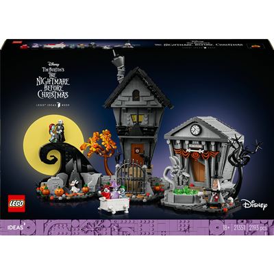 Lego lego ideas 21351 disney tim burton: pesadilla antes de navidad exclusivo fnac