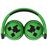 Auriculares infantiles Bluetooth OTL LED Minecraft Creeper Verde 