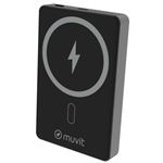 Powerbank Muvit For Change MCCHP0010 10000mAh MagSafe 15W USB-C Power Delivery 20W Negro 
