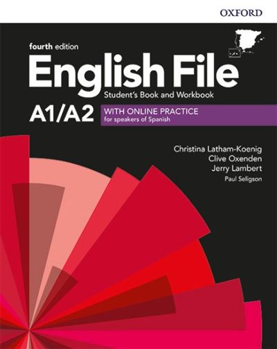 Oxford University Press English File 4Th Edition A1/A2. Student's Book And Workbook With Key Pack