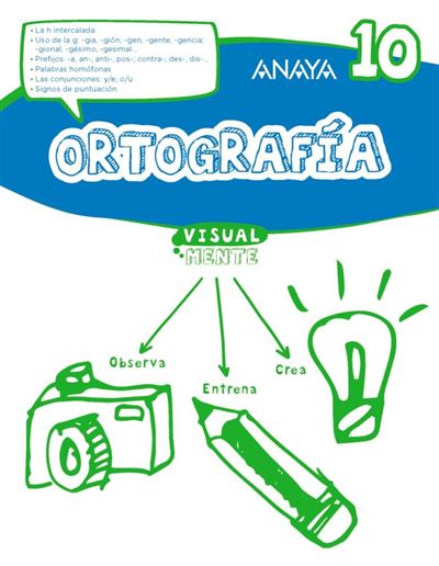 Anaya Educacion Ortografía 10.