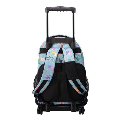 Mochila escolar Totto Renglones azul y gatitos con ruedas - Mochilas  escolares - Los mejores precios | Fnac