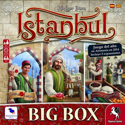 Juego De Mesa istanbul big box ediciones masqueoca españolcatalán