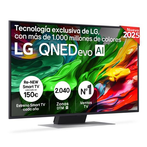 Tv Qned Lg 50" 50qned87 Evo Miniled Ai 4k 2025 Smart Tv