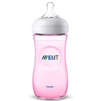 Biberón natural Philips Avent SCF037/17 330 ml 6 meses Rosa