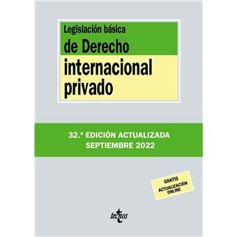 Legislación básica de derecho internacional privado