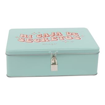 Kakadu Arriba Preciso Mr Wonderful Caja metálica con candado para guardar secretos - Para decorar  - Los mejores precios | Fnac