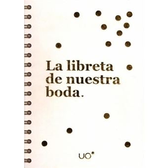 UO Libreta - La libreta de nuestra boda