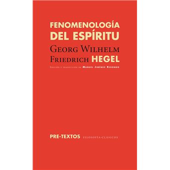 Fenomenología del espíritu