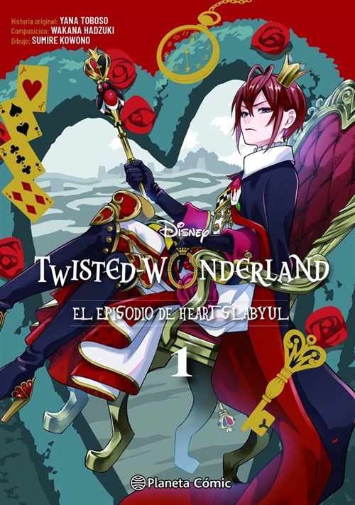 Planeta Comic Negro Twisted Wonderland Nº 01/04 - Sumire Kowono (Autor), Wakana Hadzuki (Autor), Yana Toboso (Autor), Bárbara Pesquer (Traducción)