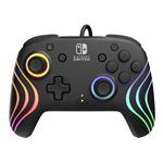 Mando con cable PDP Afterglow Negro para Nintendo Switch