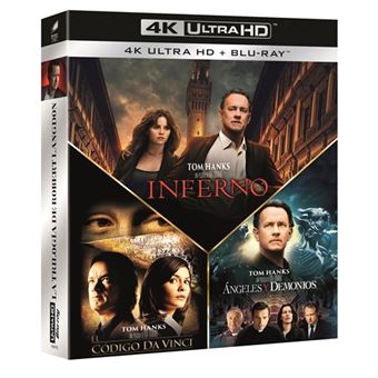 Pack Dan Brown - UHD + Blu-Ray
