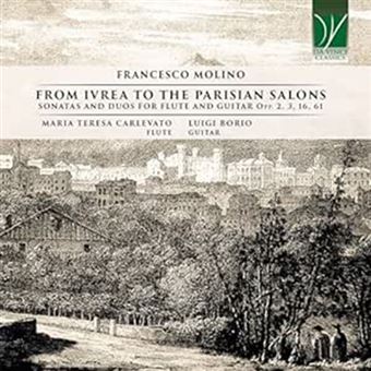 Francesco Molino: From Ivrea To The Parisian Salons, Sonatas And Duos For Flute - CD