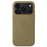 Funda de silicona Apple con MagSafe Verde oliva para iPhone 18 Pro