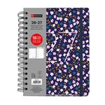 Agenda 18 Meses Miquelrius Plus Wire-o Semana Vista Lilac Petite 2026-27