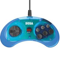 Mando Retro-Bit SEGA MD Azul