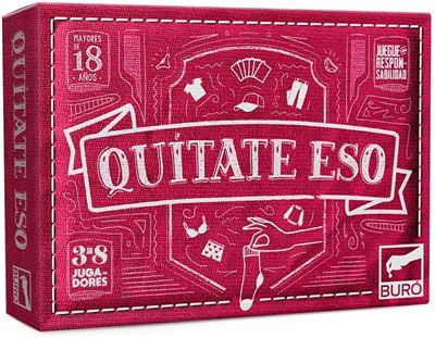 Juego de cartas. Quítate eso