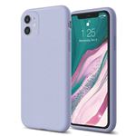 Funda de silicona Icoveri Malva para iPhone 11