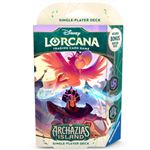 Disney lorcana single starter deck - amethyst & steel set 7 english
