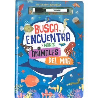 Busca, encuentra y marca animales del mar